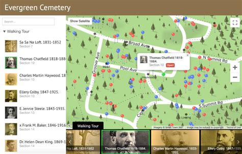 New Evergreen Cemetery Virtual Tour Launched Owego Pennysaver Press