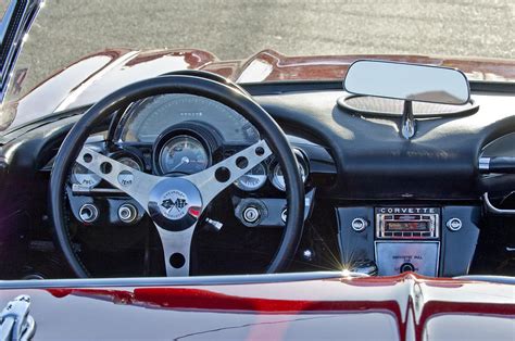 1962 Chevrolet Corvette Steering Wheel Photograph By Jill Reger Fine