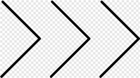 Right Triangle Chevron Arrow Pointing Right Pointing Finger Hand