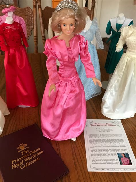 1980 S Hrh Princess Diana Doll And Wardrobe Danbury Mint Etsy