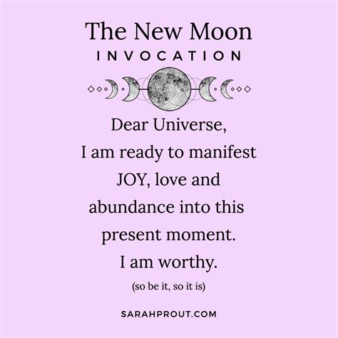 New Moon Rituals And The Power Of Intention Setting Sarah Prout