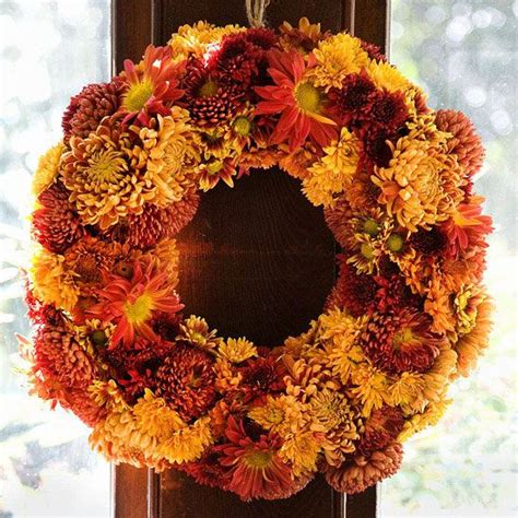 Gorgeous Fall Wreaths Featuring Natural Elements Floral Wreath