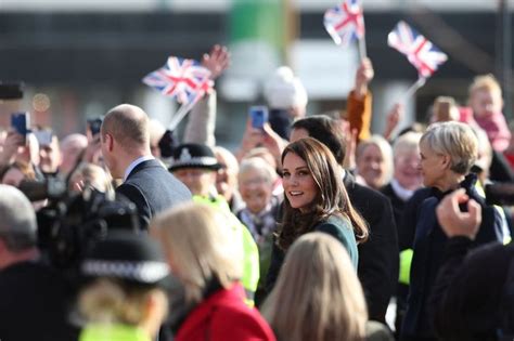 Prince William Kate Middleton Official Trip To Sunderland
