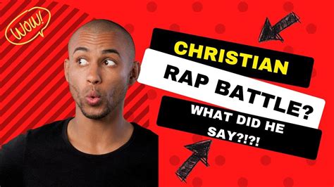 Christian Rap Battle Reaction Its Not Bad Youtube