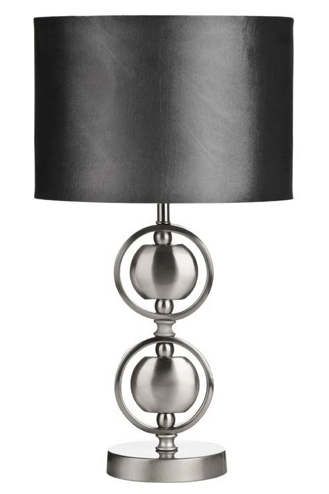 Update your floor lamp or table lamp with a new shade, available in a vast range of colours, shapes and sizes. Premier Housewares Table Lamp with Satin Nickel Finish and Fabric Shade - 47 x 26 x 26 cm - Grey ...