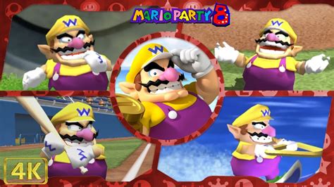 All Minigames Wario Gameplay Mario Party 8 For Wii ⁴ᴷ Youtube