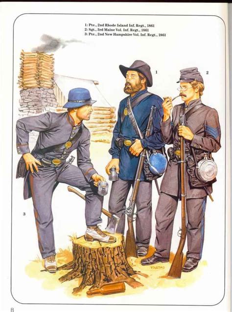 Pioneer Infantry Regiments Of The Union Army Ca 1861 1 Private
