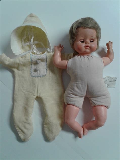 Vintage 60s Baby Girl Doll Soft Body Vinyl Head Etsy