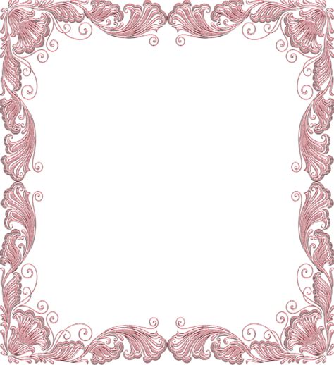 Floral Rosa Png Clip Art Freebies Soft Pink Frame