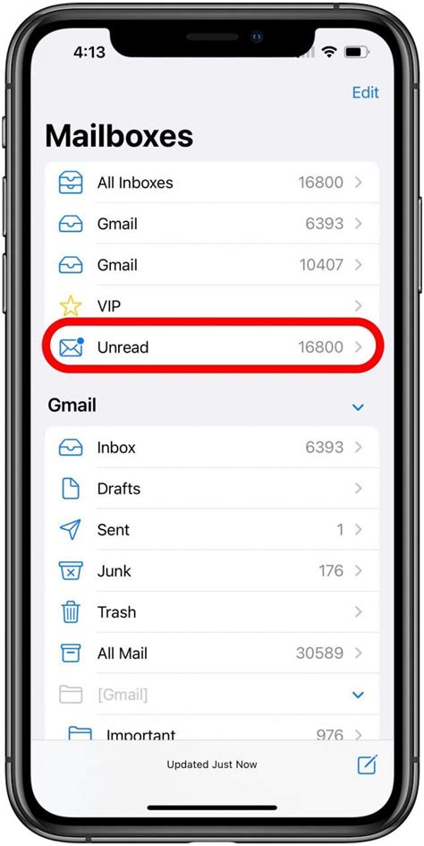 How To See Only Unread Emails On Iphones Mail App