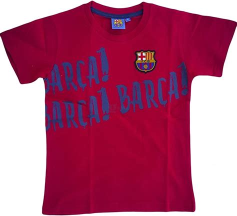 T Shirt Fc Barcelona T Shirt à Manches Courtes à Motifs Différents