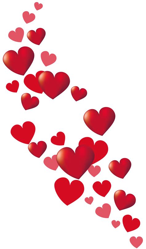 Heart Valentines Day Clip Art Valentine Hearts Decor Png Clipart