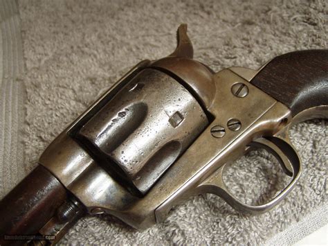 Antique Black Powder Frame Colt Saa 44 40