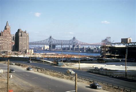 Spectacular Photos Of Manhattan New York City In The 1950s In Vibrant