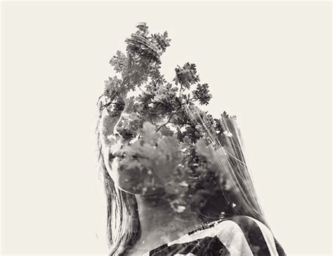 We Are Nature Multiple Exposure Portraits Vol Ii On Behance