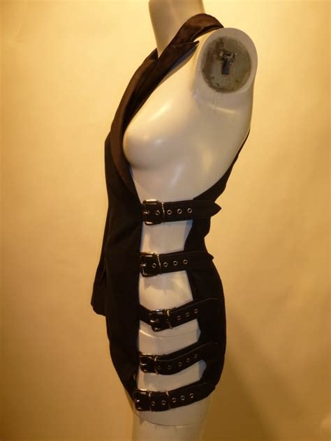 Jean Paul Gaultier 80s Bondage Inspired Tuxedo Jacket For Sale At 1stdibs 80s Tuxedo 80s Bdsm