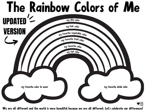 How To Celebrate Differences And Diversity With The Rainbow Colors Of Me