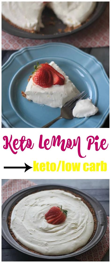 Some of the pictures are absolutely drool worthy. Keto Lemon Pie - The Best Ever! Low-carb Desserts | Kasey Trenum | Recipe | Low carb desserts ...