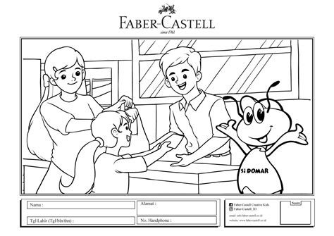 32+ Contoh Gambar Mewarnai Faber Castell - Dunia Mewarnai