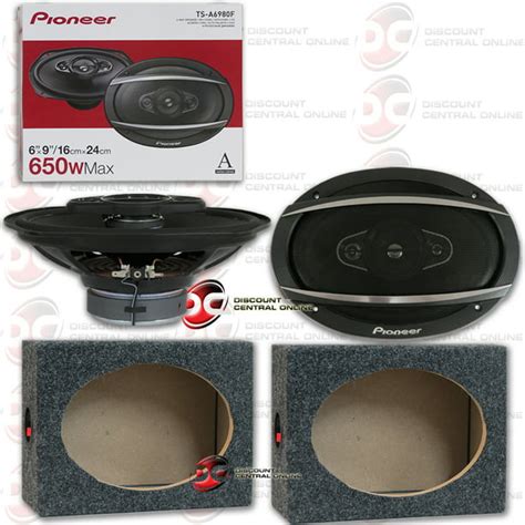Pioneer Ts A6980f 6 X 9 6x9 Inch 4 Way Car Audio Coaxial Speaker 650