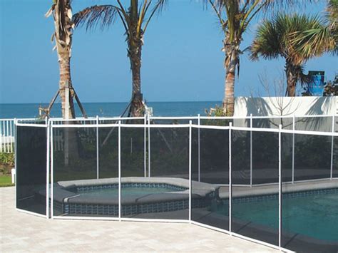 A pool screen enclosure costs $5 to $15 per square foot or between $4,000 and $14,000 on average. Pool Fence | Baldwin County | Summerdale | Mega View ...