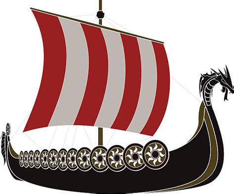 Viking Ships Stock Vectors Istock