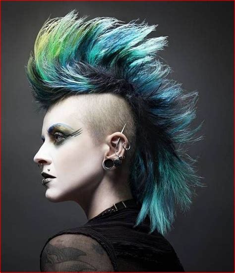 Mohawk Punk Hairstyles Best Easy Hairstyles Punk Haircut Rock