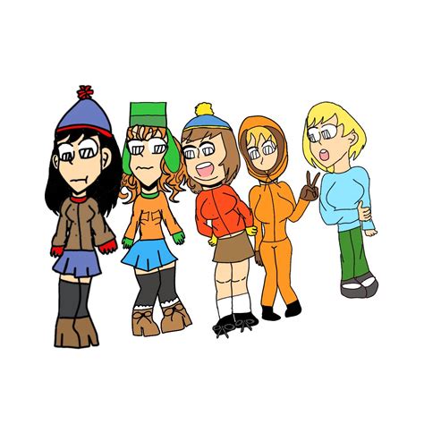 South Park Genderbend Version Age 14 16 By Mannyfromdhmisofc On