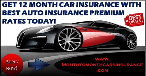 Get 12 Month Car Insurance Coverage With Bad Credit And Save Up To $500
