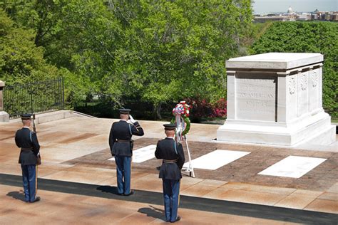 Tomb Of The Unknown Soldier Arlington National Cemetery Washington