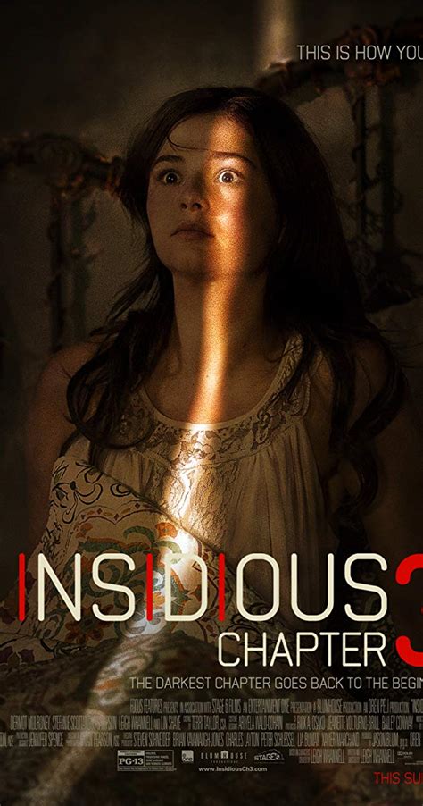 Watch the full movie online. Insidious: Chapter 3 (2015) - IMDb