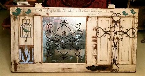 Old door wall hanging by | Vintage doors, Old door, Decor