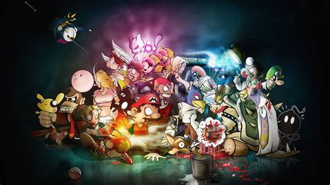 Awesome Video Game Wallpaper Mashups 72 Images
