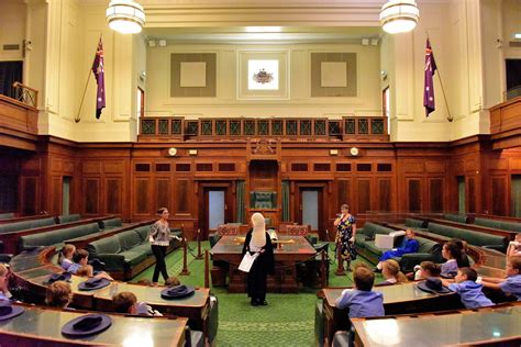 house of representatives chamber at old parliament house in canberra australia encircle photos