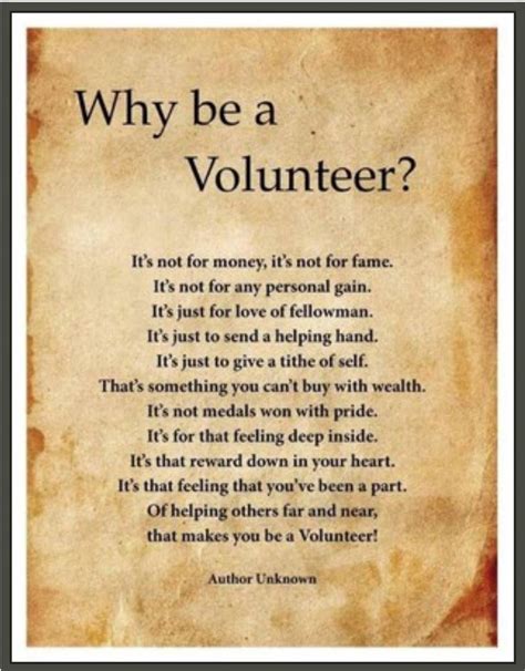 Volunteering Is A Blessing Volunteering Volunteer