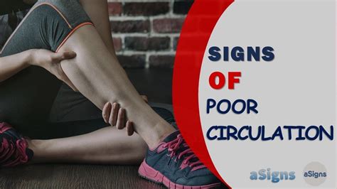 10 Signs Of Poor Circulation Youtube