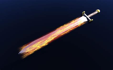 Fire Sword By Mykehhh On Deviantart