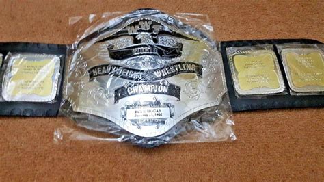 Wwf Hulk Hogan 84 Brass Championship Belt Ultra Power Wrestling Belts