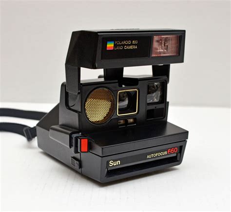 Polaroid 600 Land Camera Sun 660 Autofocus Instant Film Camera Etsy