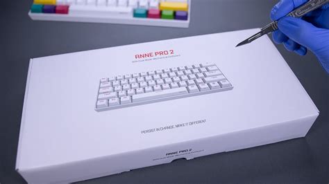 Anne Pro Gaming Keyboard Unboxing Asmr Youtube