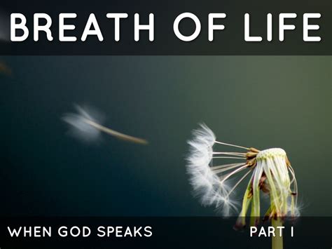 Breath Of God By Sebastian Kim