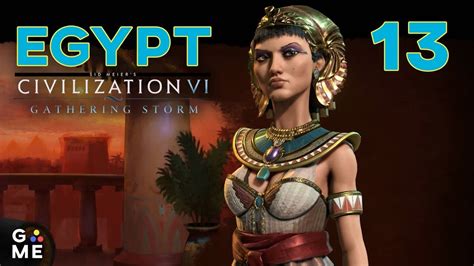 deity egypt cleopatra civilization 6 gathering storm episode 13 [just golden] youtube
