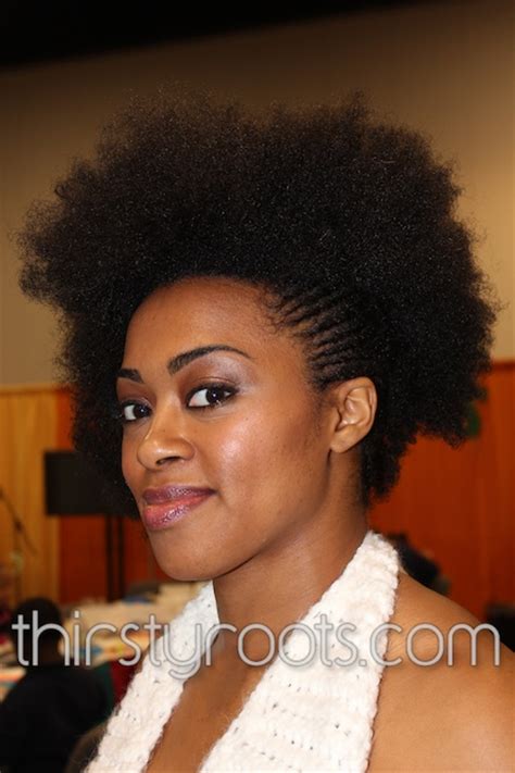 Owing to the fine zig zag nature of type 4c or afro textured hair, the natural oils that your scalp produces, encounter a barrier in distribution throughout. African American Natural Hair Pictures