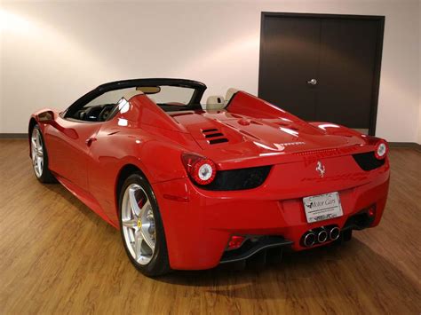 Ferrari clocked up a series of impressive victories on american. 2012 Ferrari 458 Italia Spider