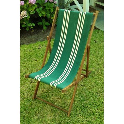 Gardeon outdoor furniture sun lounge wooden beach chairs deck chair folding pati. Vintage Wood & Canvas Folding Beach Deck Chair | Chairish