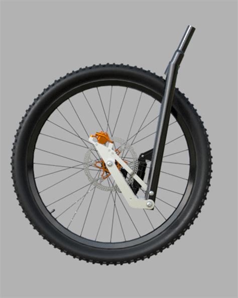 Rock Sled Suspension Is Developing A Long Travel Leading Linkage Fork