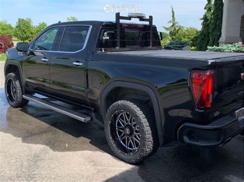 2019 Gmc Sierra 1500 With 22x10 25 Hostile Blaze And 33125r22 Nitto