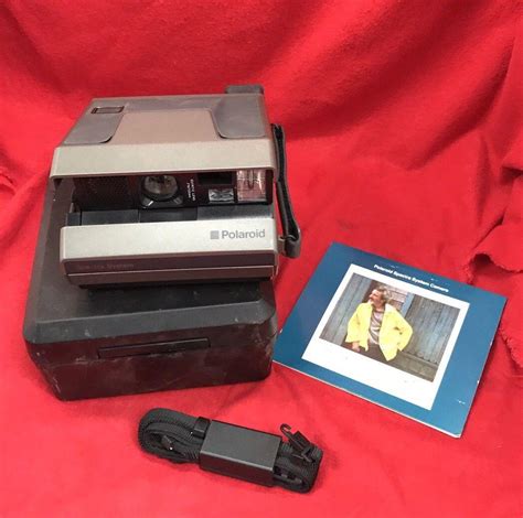 Vintage Polaroid Spectra System Se Camera With Box And Case Working
