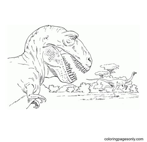 Blue Jurassic World Coloring Pages Jurassic World Coloring Pages
