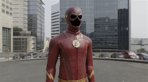 3d Model Cws The Flash Season 4 Suit 3d Model Vr Ar Low Poly Cgtrader